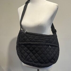 Quilted Black Shoulder Bag